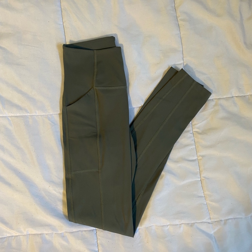 GREEN GRILFRIEND COLLECTIVE LEGGINGS
